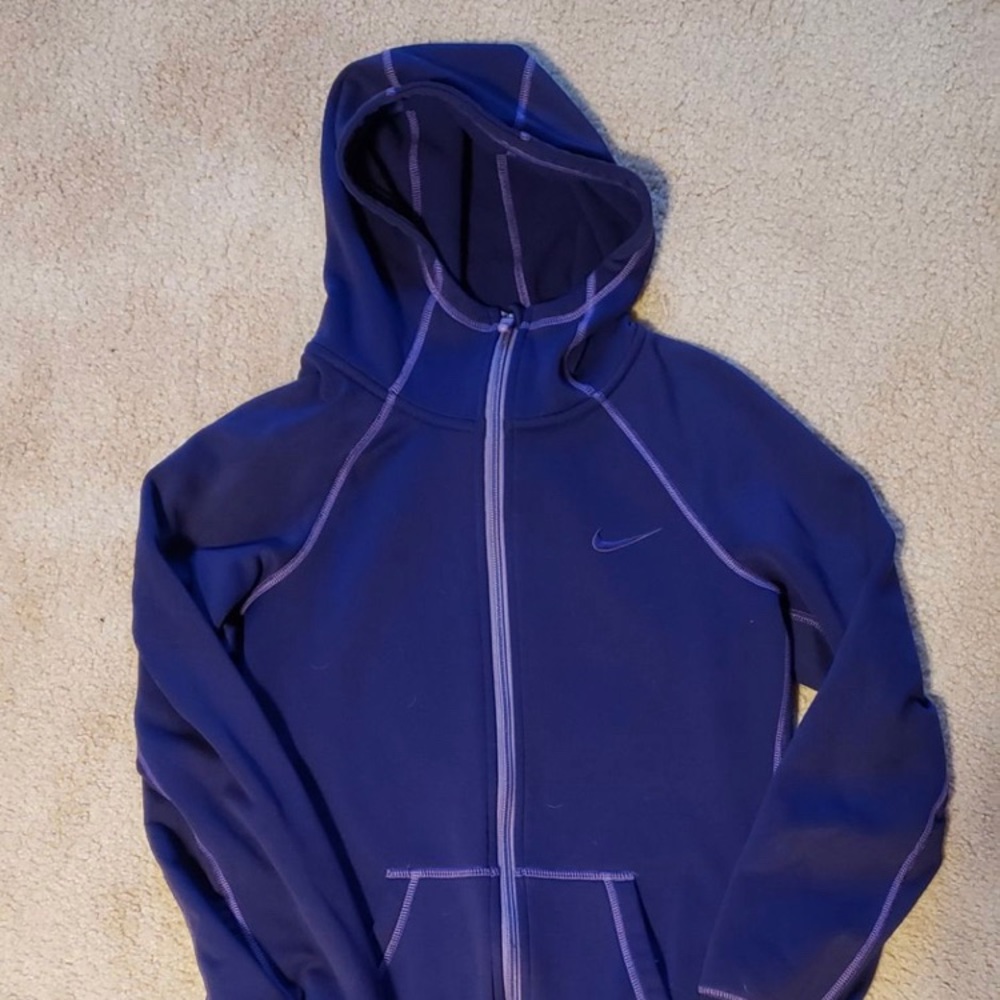 Nike hooded zip up sweatshirt